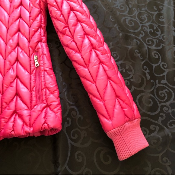 GUESS Women Pink Winter Jacket/Puffer - Picture 7 of 15